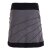 Vishes - Thermorock warmer Damen Winterrock kurz Minirock aus ECO-Fleece grau 40-42