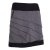 Vishes - Thermorock warmer Damen Winterrock kurz Minirock aus ECO-Fleece grau 46