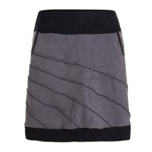 Vishes - Thermorock warmer Damen Winterrock kurz Minirock...