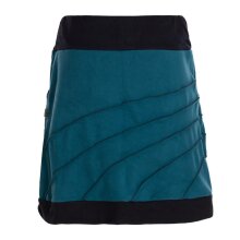 Vishes - Thermorock warmer Damen Winterrock kurz Minirock...