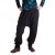 Vishes - Warme Hose Damen oder Herren Haremshose ECO Fleecehose Thermohose schwarz