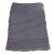Vishes - Alternative Bekleidung - Thermorock warmer Damen Winterrock kurz Minirock aus ECO-Fleece grau 38