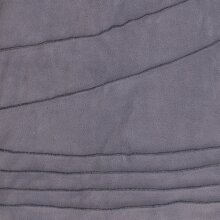 Vishes - Alternative Bekleidung - Thermorock warmer Damen Winterrock kurz Minirock aus ECO-Fleece grau 40-42