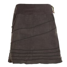 Vishes Thermorock warmer Damen Winterrock kurz Minirock...