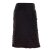 Vishes Thermorock warmer Damen Winterrock kurz Minirock aus ECO-Fleece schwarz 44