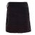 Vishes Thermorock warmer Damen Winterrock kurz Minirock aus ECO-Fleece schwarz 46