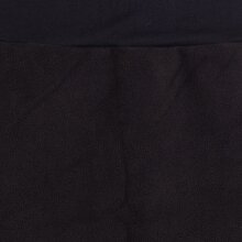 Vishes - Thermorock warmer Damen Winterrock kurz Minirock aus ECO-Fleece schwarz 50