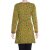 Vishes - Leichtes Langarmshirt-Kleid Damen Langarm Kleider 70er 80er retro olive 32-34