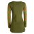 Vishes Minikleid Tunika Shirt olive 38