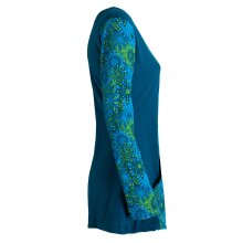 Vishes Minikleid Tunika Shirt türkis 34-36