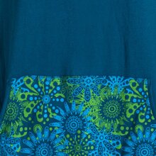 Vishes Minikleid Tunika Shirt türkis 38