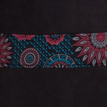 Vishes - Extra warmes Winterkleid Damen Langarm Kleider Sweatkleid Fleece schwarz 36