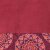 Vishes Fleecekleid Damen Kapuze Langarm Mandala Saum Fleece Taschen dunkelrot 38