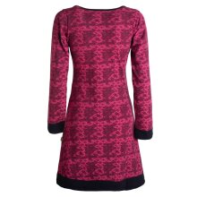Vishes - Leichtes Langarmshirt-Kleid Damen Langarm...