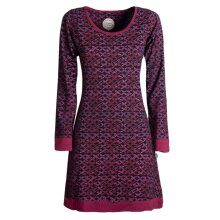 Vishes - Leichtes Langarmshirt-Kleid Damen Langarm...