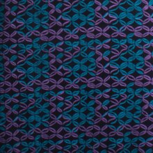 Vishes - Leichtes Langarmshirt-Kleid Damen Langarm Kleider 70er 80er retro schwarz-türkis 36