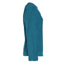 Vishes - Damen warmer Winterpullover Fleecepullover Eco-Fleece türkis 40