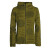 Vishes - Damen-Jacke Blume des Lebens Sweatjacke Hippie-Jacke Kapuzen-Jacke olive 38-40
