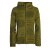 Vishes - Damen-Jacke Blume des Lebens Sweatjacke Hippie-Jacke Kapuzen-Jacke olive 40-42