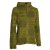 Vishes - Damen-Jacke Blume des Lebens Sweatjacke Hippie-Jacke Kapuzen-Jacke olive 42