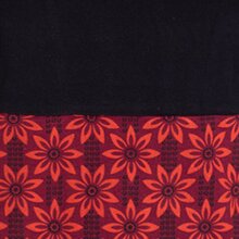 Vishes - Damen Langarm Longshirt-Kleid Sweatkleid Tunika-Kleid Shirt-Kleid schwarz 48