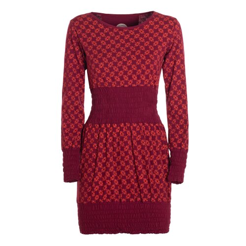 vishes langarm Kleid elastisch