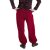 Vishes - Warme Damen Hose Winterhose Haremshose Fleecehose Thermohose dunkelrot 34-38