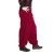 Vishes - Warme Damen Hose Winterhose Haremshose Fleecehose Thermohose dunkelrot 40-42