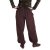 Vishes - Warme Damen Hose Winterhose Haremshose Fleecehose Thermohose braun 40-44