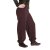 Vishes - Warme Damen Hose Winterhose Haremshose Fleecehose Thermohose braun 40-44