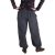 Vishes - Warme Damen Hose Winterhose Haremshose Fleecehose Thermohose grau 38-42