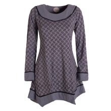 Vishes - Langarm Damen Tunika Shirt-Kleid Ethno...