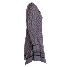 Vishes - Langarm Damen Tunika Shirt-Kleid Ethno...