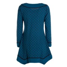 Vishes - Langarm Damen Tunika Shirt-Kleid Ethno...