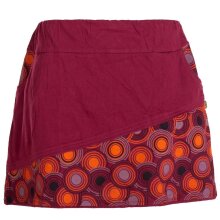 Vishes - Kurzer Rock Damen Mini-Rock Blumen Röcke,...