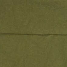 Vishes Damen A-Linie Rock Baumwolle uni einfacher Schnitt mit Taschen olive 38-40