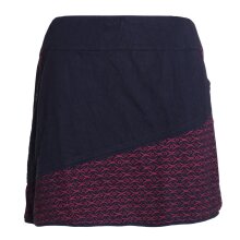 Vishes Damen A-Linie Rock Baumwolle uni einfacher Schnitt...