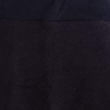 Vishes - Thermorock warmer Damen Winterrock kurz Minirock aus ECO-Fleece schwarz 36