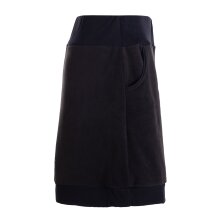 Vishes - Thermorock warmer Damen Winterrock kurz Minirock aus ECO-Fleece schwarz 40-42