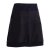 Vishes - Thermorock warmer Damen Winterrock kurz Minirock aus ECO-Fleece schwarz 40-42