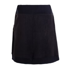 Vishes - Thermorock warmer Damen Winterrock kurz Minirock aus ECO-Fleece schwarz 50