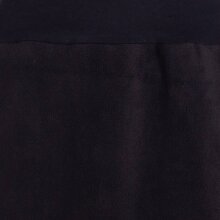 Vishes - Thermorock warmer Damen Winterrock kurz Minirock aus ECO-Fleece schwarz 40