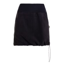 Vishes - Thermorock warmer Damen Winterrock kurz Minirock aus ECO-Fleece schwarz 40
