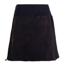Vishes - Thermorock warmer Damen Winterrock kurz Minirock aus ECO-Fleece schwarz 42