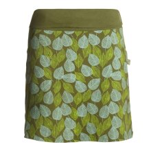 Vishes Damen knielanger Rock Baumwolle Blumen-Muster...