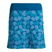 Vishes Damen knielanger Rock Baumwolle Blumen-Muster...