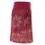 Vishes - Kurzer Damen Sommer-Rock Sommerröcke Bunt mit Mandalas bedruckt dunkelrot 38