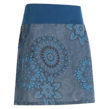 Vishes - Kurzer Damen Sommer-Rock Sommerröcke Bunt mit Mandalas bedruckt türkis 42