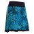 Vishes - Kurzer Damen Sommer-Rock Sommerröcke mit Blüten bunt bedruckt türkis 42