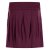 Vishes - Kurzer Damen Falten-Rock Bio-Rock Baumwoll-Rock Einfarbig Schlicht dunkelrot 40-42